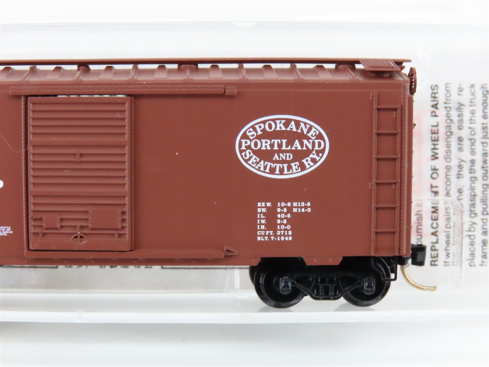 N Scale Micro-Trains MTL 20246 SP&S Spokane Portland & Seattle 40' Boxcar #13475