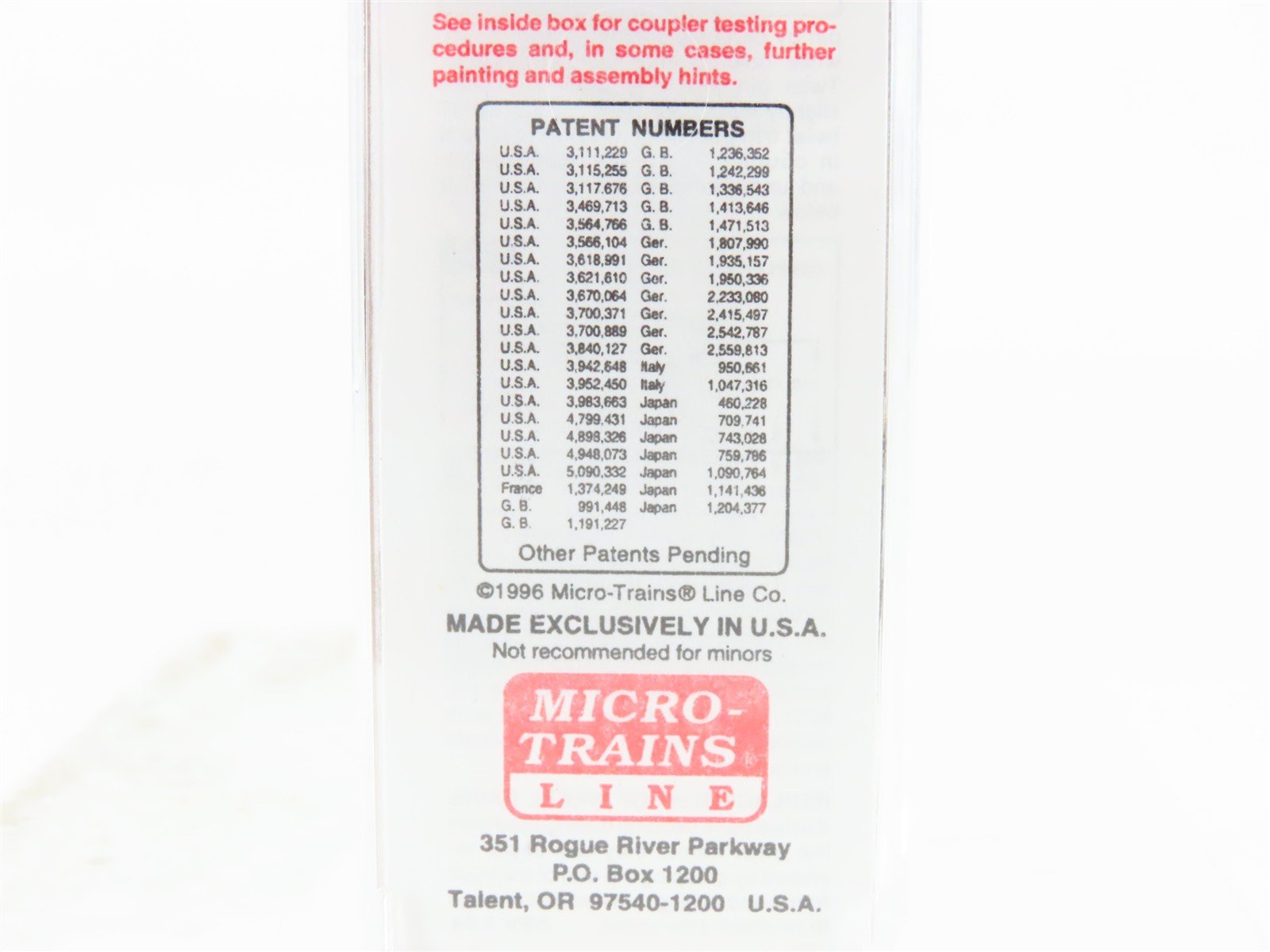 N Scale Micro-Trains MTL 20246 SP&S Spokane Portland & Seattle 40' Boxcar #13475