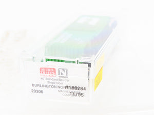 N Scale Micro-Trains MTL 20306 BN Burlington Northern 40' Box Car #189284