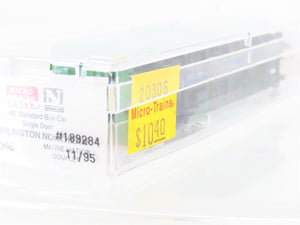N Scale Micro-Trains MTL 20306 BN Burlington Northern 40' Box Car #189284