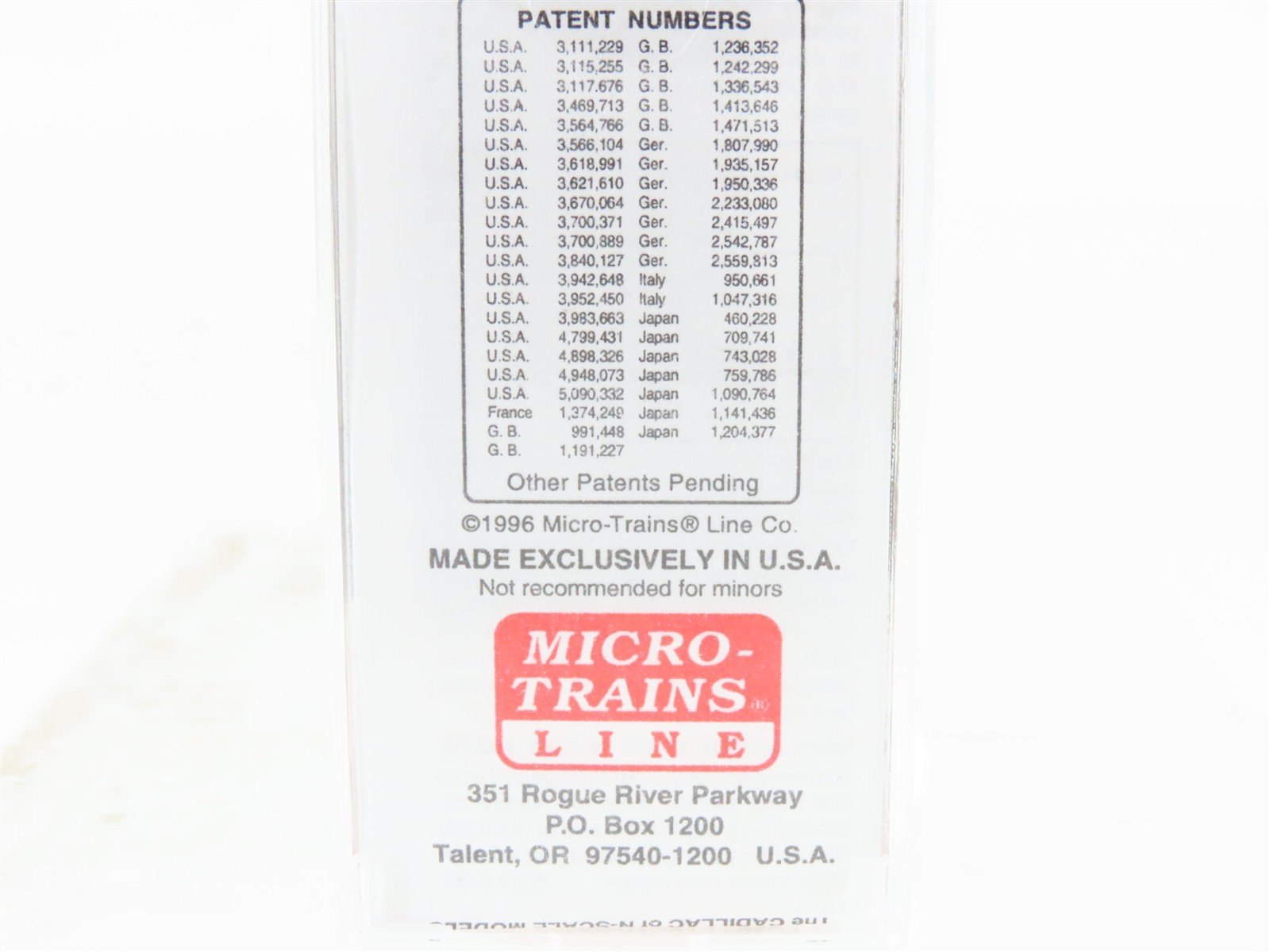 N Micro-Trains MTL 20236 NP Northern Pacific 