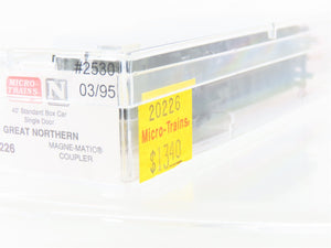 N Scale Micro-Trains MTL 20226 GN Great Northern 40' Single Door Box Car #2530