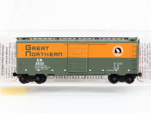 N Scale Micro-Trains MTL 20226 GN Great Northern 40' Single Door Box Car #2533