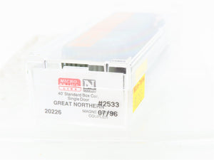 N Scale Micro-Trains MTL 20226 GN Great Northern 40' Single Door Box Car #2533