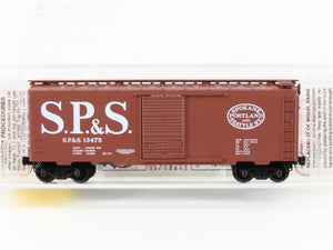 N Scale Micro-Trains MTL 20246 SP&S Spokane Portland & Seattle 40' Boxcar #13475