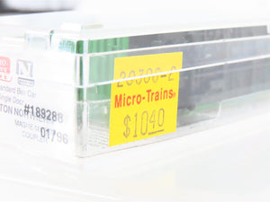 N Scale Micro-Trains MTL 20306/2 BN Burlington Northern 40' Box Car #189288