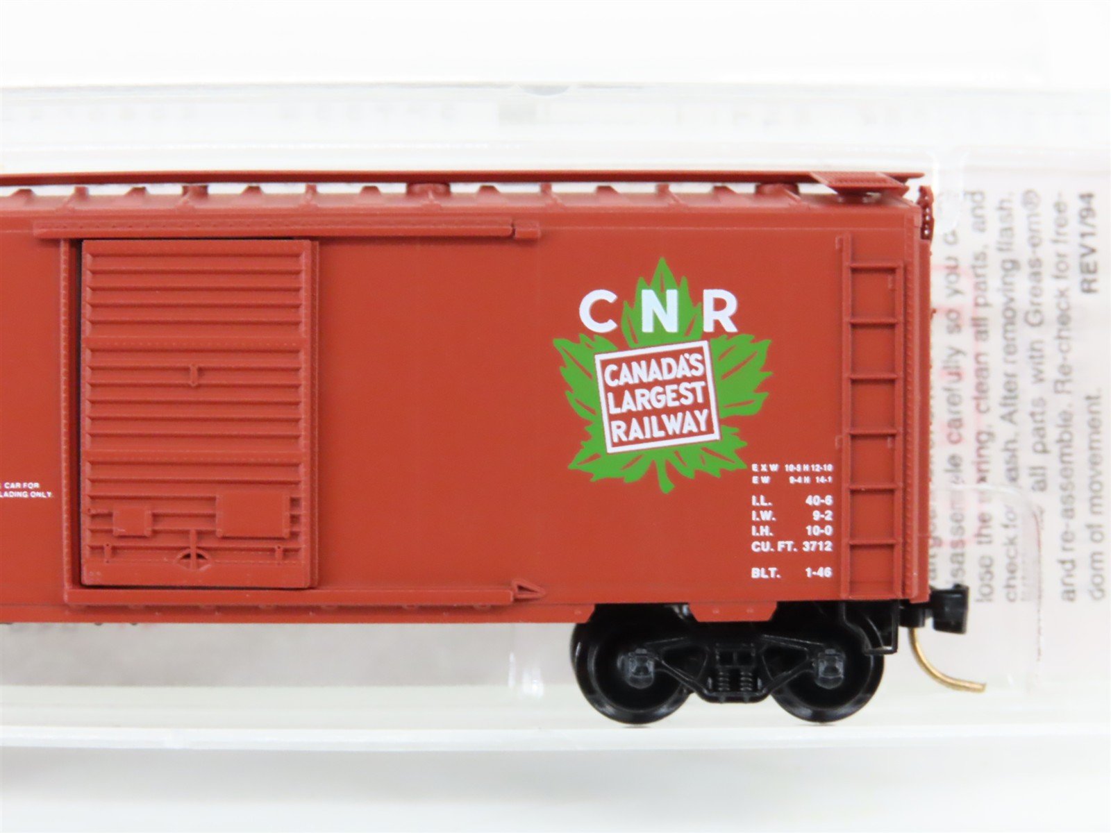 N Micro-Trains MTL 20206 CN Canadian National 