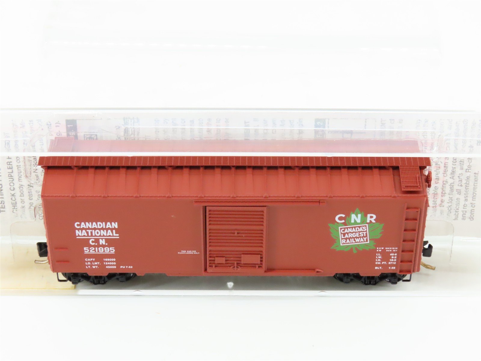 N Micro-Trains MTL 20206 CN Canadian National 