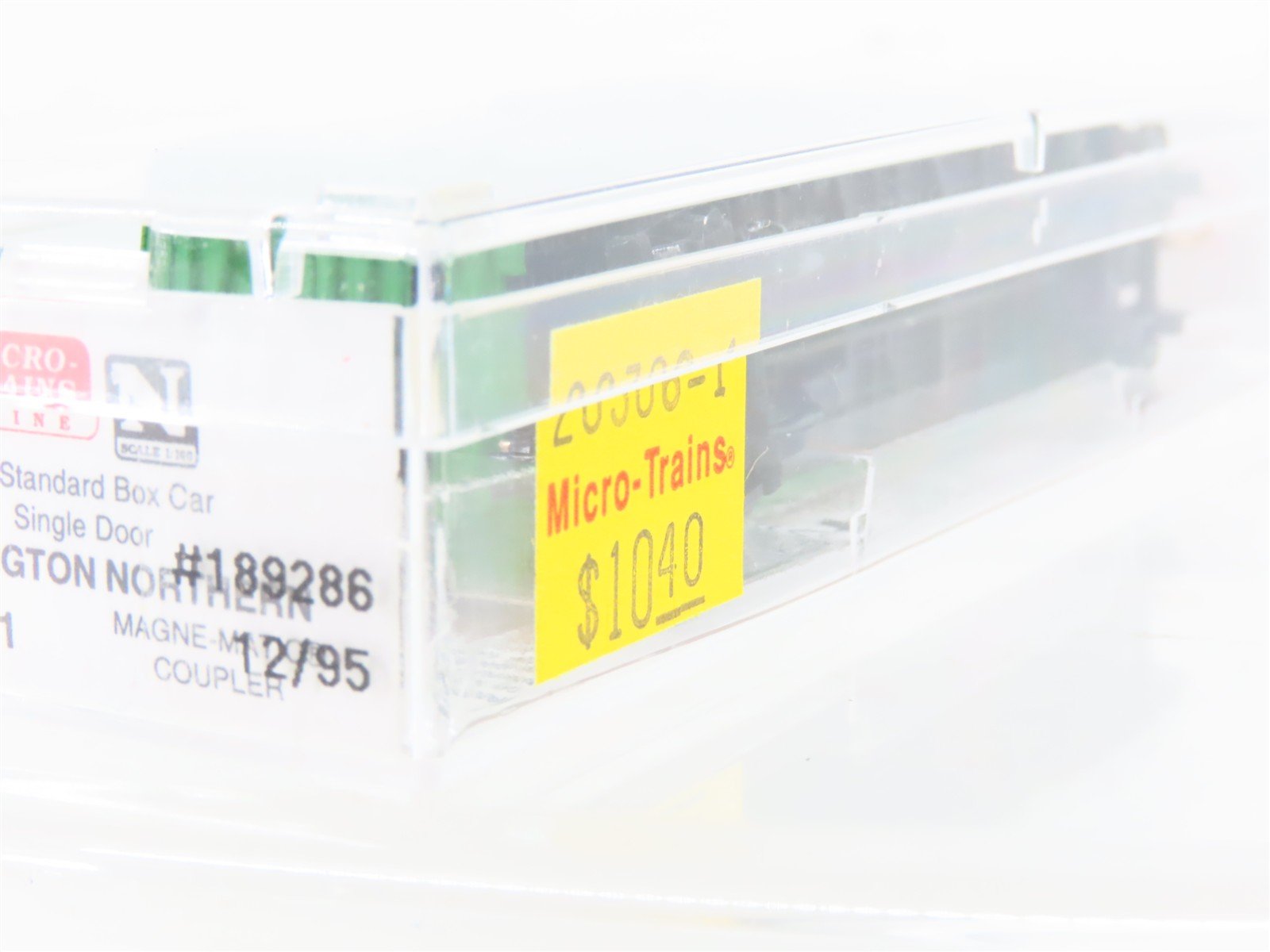 N Scale Micro-Trains MTL 20306/1 BN Burlington Northern 40' Box Car #189286
