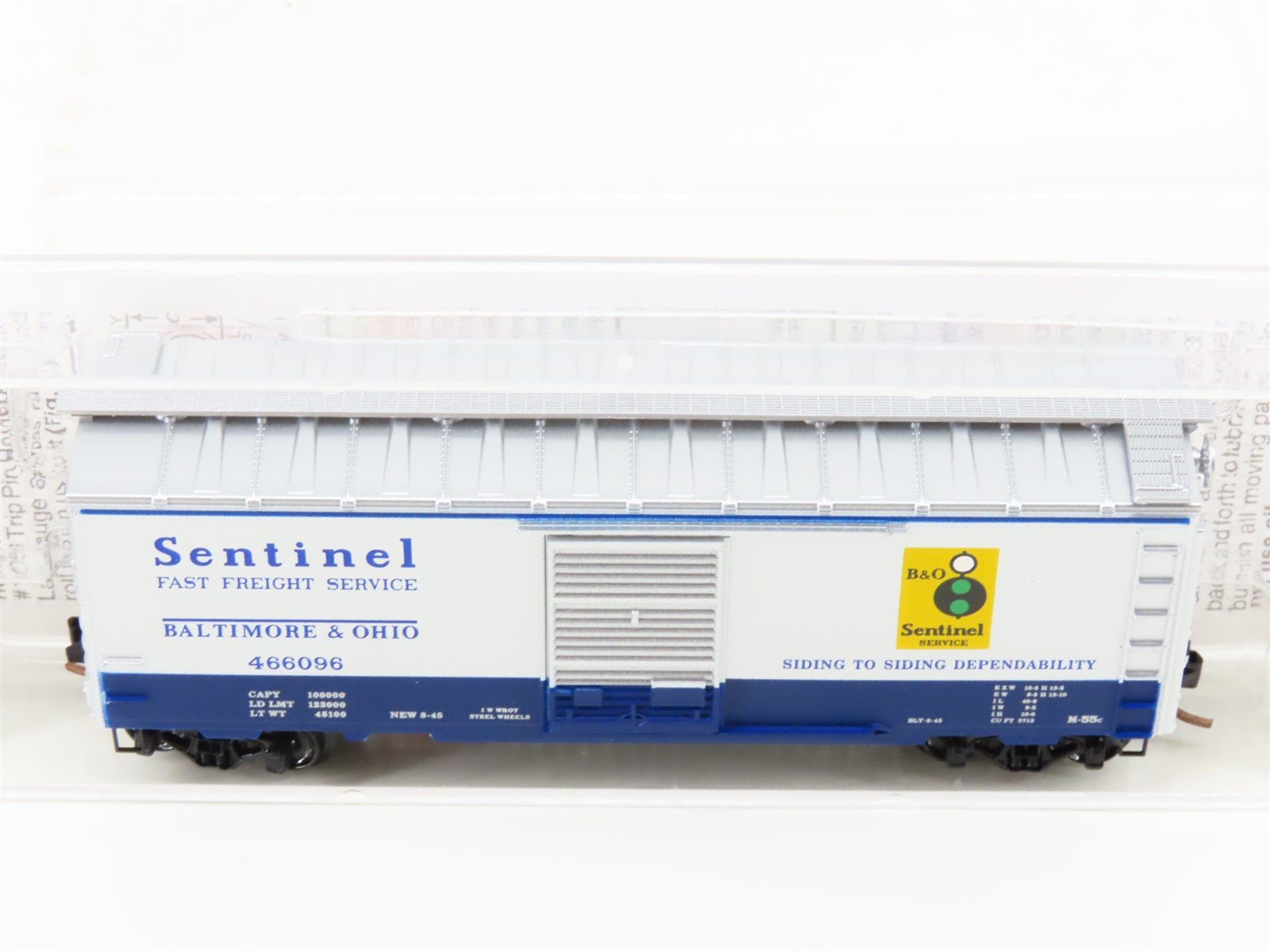 N Scale Micro-Trains MTL 20256 B&O Baltimore & Ohio 
