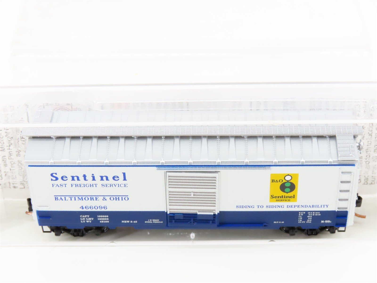 N Scale Micro-Trains MTL 20256 B&O Baltimore & Ohio 