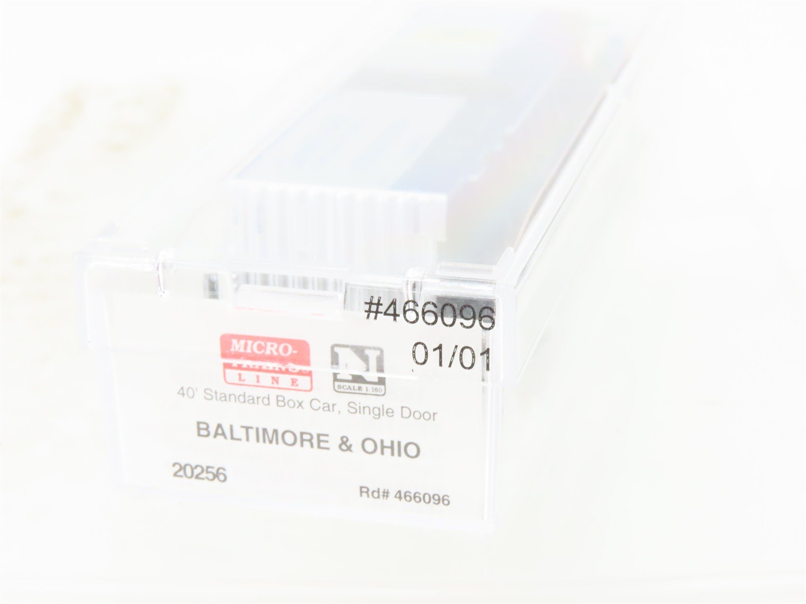 N Scale Micro-Trains MTL 20256 B&O Baltimore & Ohio 