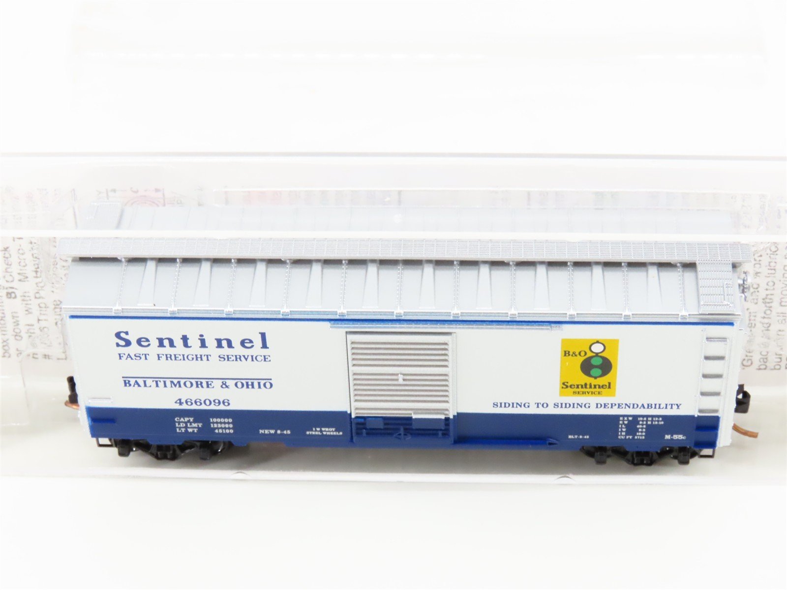N Scale Micro-Trains MTL 20256 B&O Baltimore & Ohio 