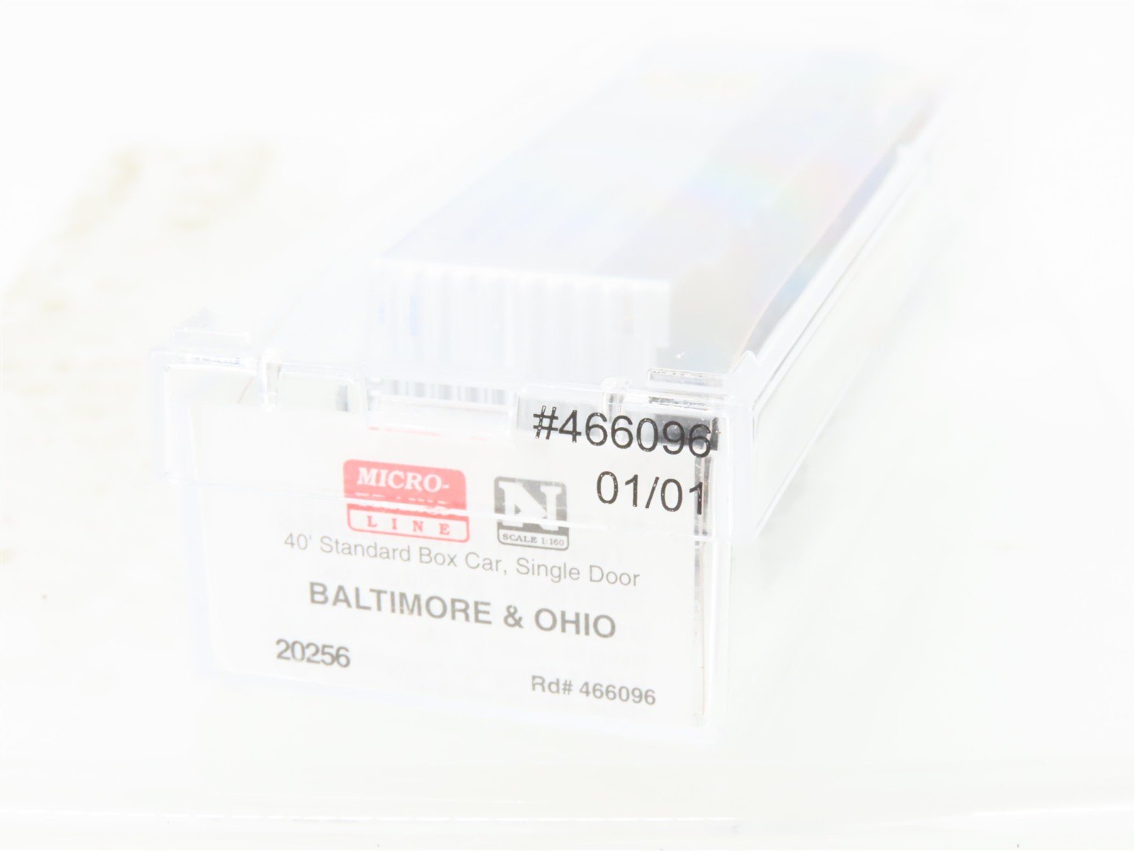 N Scale Micro-Trains MTL 20256 B&O Baltimore & Ohio 