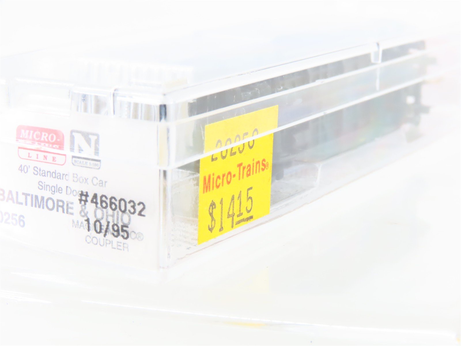 N Scale Micro-Trains MTL 20256 B&O Baltimore & Ohio 