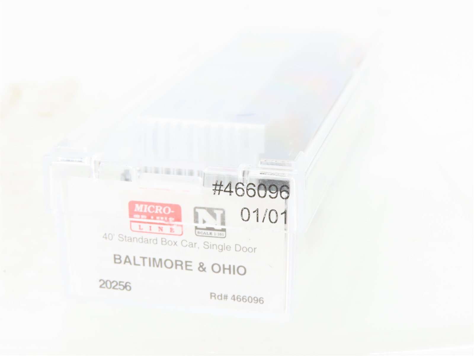 N Scale Micro-Trains MTL 20256 B&O Baltimore & Ohio 