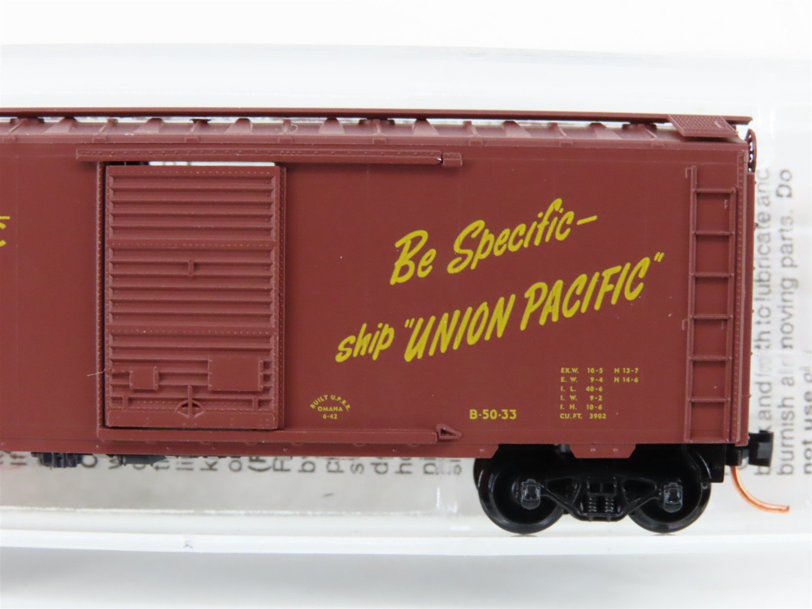 N Scale Micro-Trains MTL 20296 UP Union Pacific 