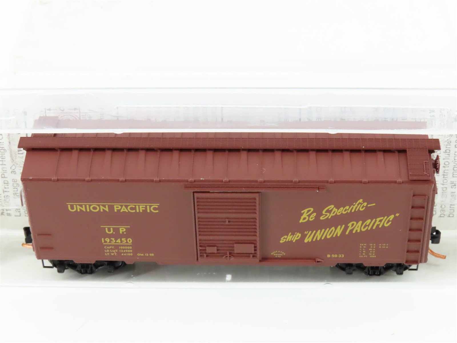 N Scale Micro-Trains MTL 20296 UP Union Pacific 