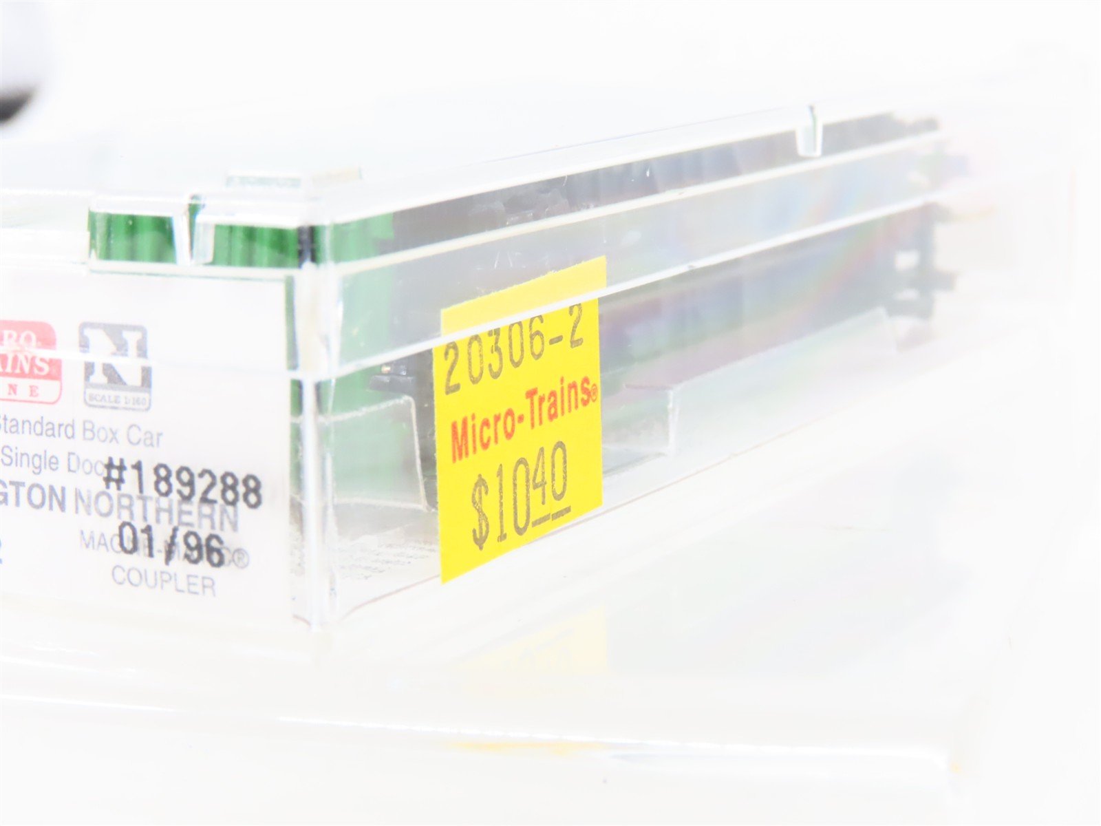 N Scale Micro-Trains MTL 20306/2 BN Burlington Northern 40' Box Car #189288