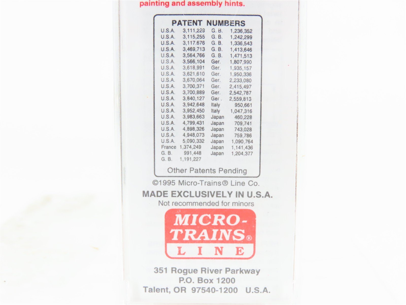 N Scale Micro-Trains MTL 23230 UP Union Pacific 
