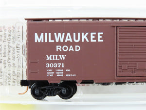 N Scale Micro-Trains MTL 20526 MILW Milwaukee Road 40' Single Door Boxcar #30371