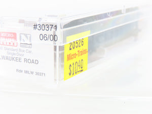 N Scale Micro-Trains MTL 20526 MILW Milwaukee Road 40' Single Door Boxcar #30371