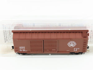 N Scale Micro-Trains MTL 23240 AD&N Ashley, Drew & Northern 40' Box Car #2413