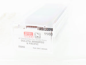 N Scale Micro-Trains MTL 23260 DWC Duluth, Winnipeg & Pacific 40' Boxcar #582225