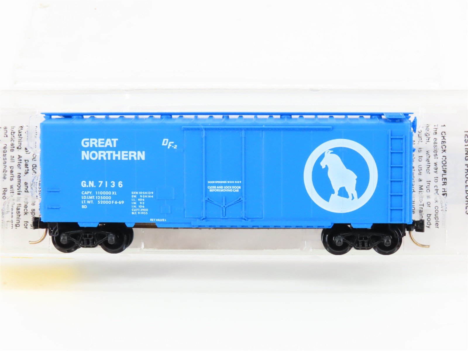 N Scale Micro-Trains MTL 21040 GN Great Northern 