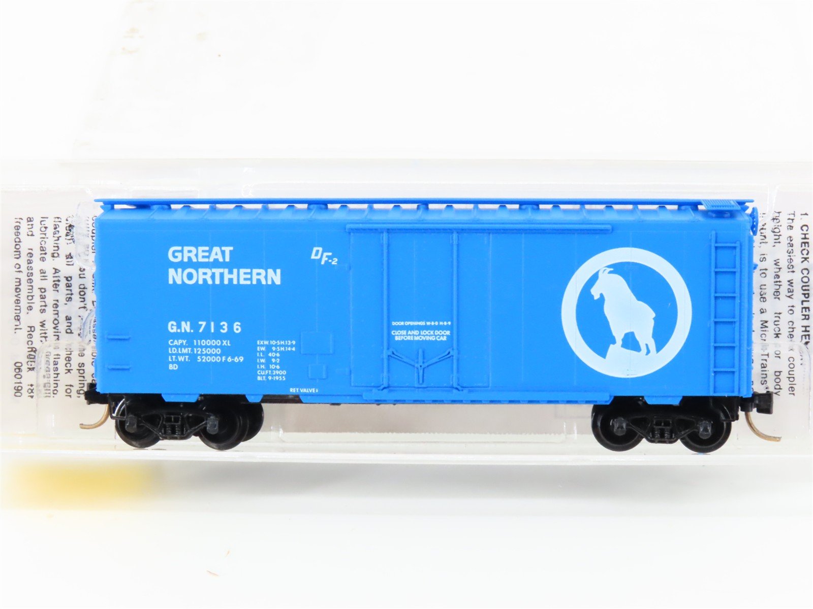 N Scale Micro-Trains MTL 21040 GN Great Northern 