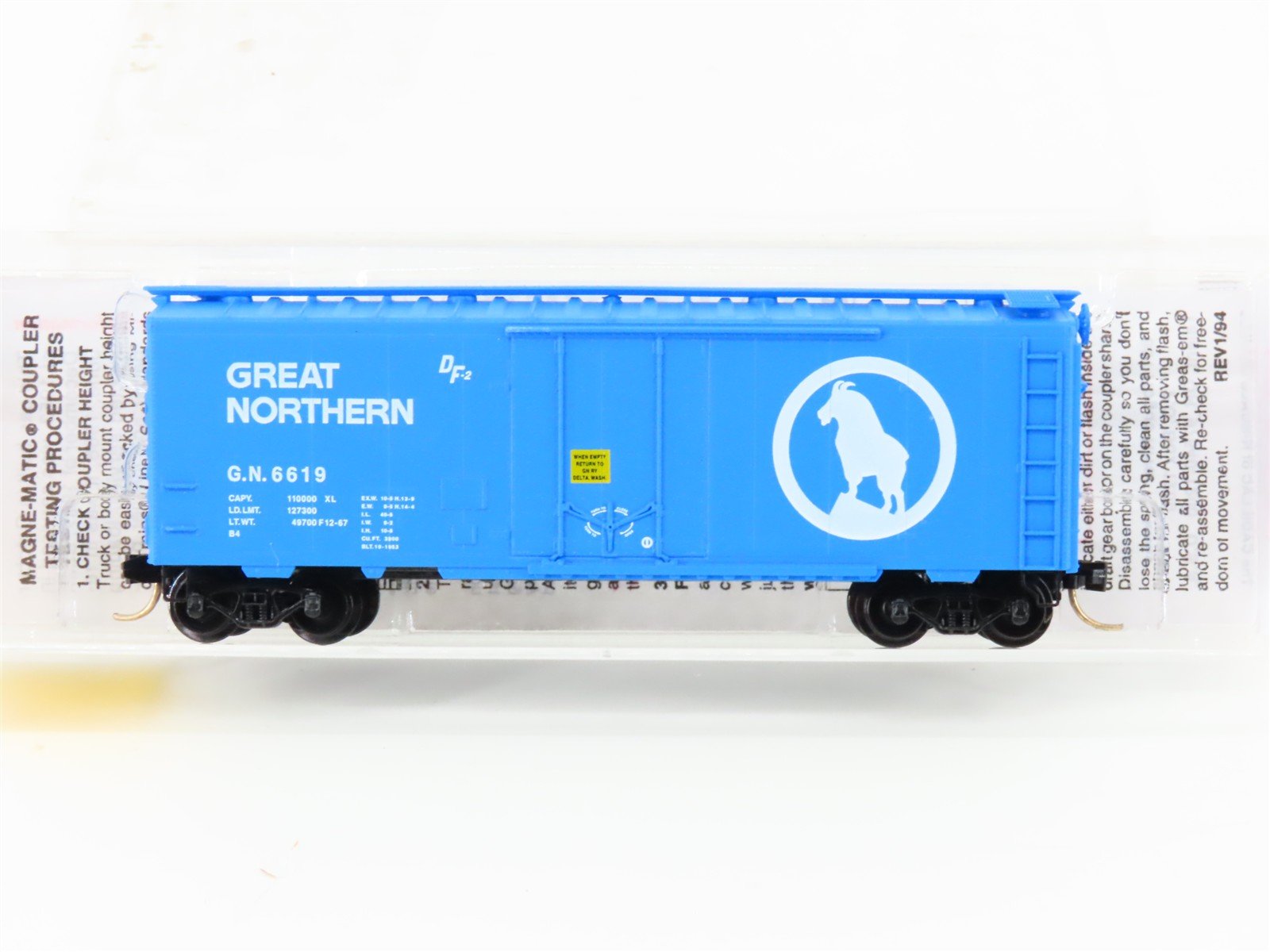 N Scale Micro-Trains MTL 21040 GN Great Northern 