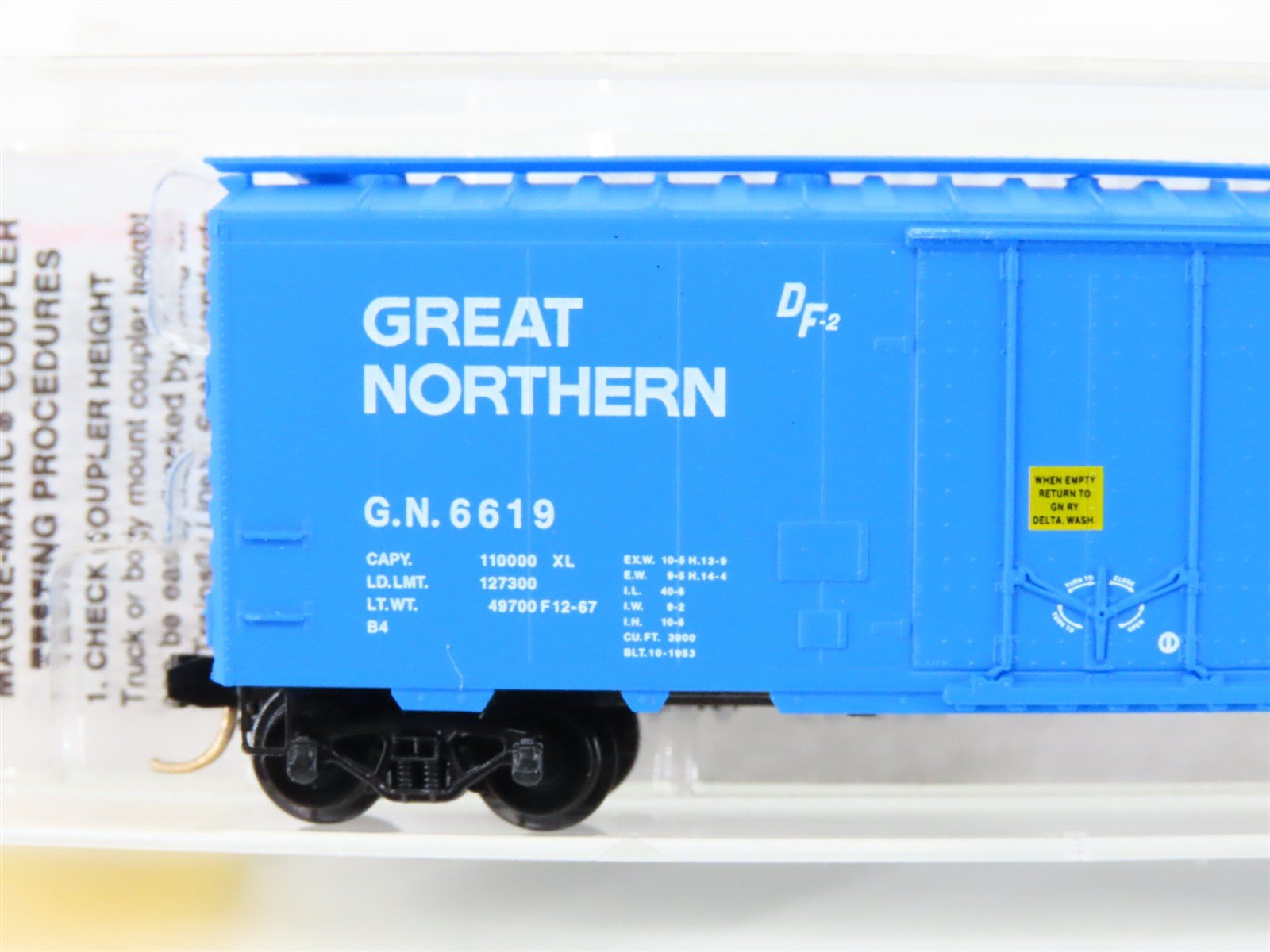 N Scale Micro-Trains MTL 21040 GN Great Northern 