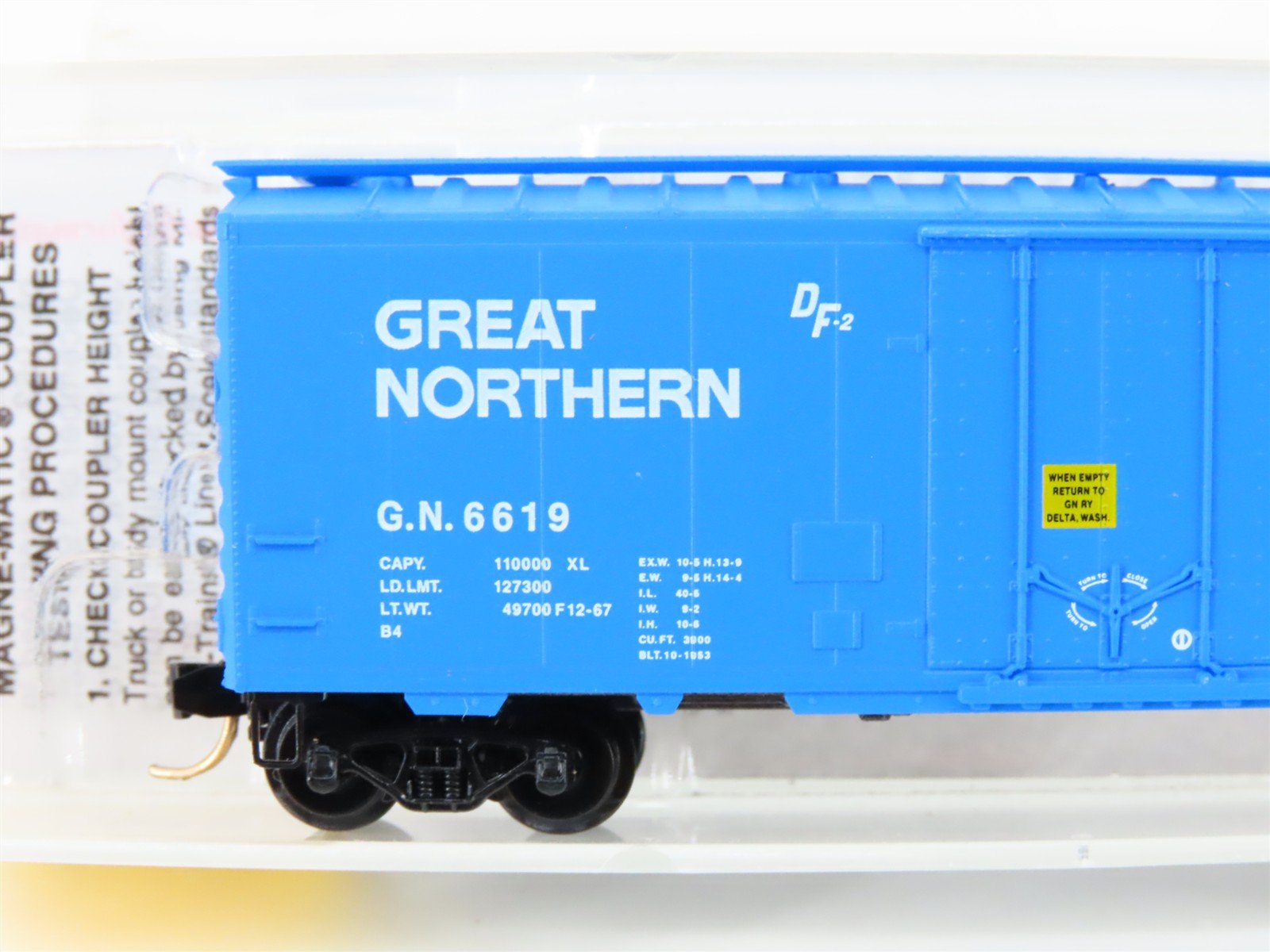 N Scale Micro-Trains MTL 21040 GN Great Northern 