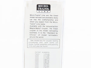 N Scale Micro-Trains MTL 21020 BAR State Of Maine 40' Plug Door Box Car #2231