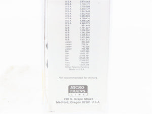 N Scale Micro-Trains MTL 21020 BAR State Of Maine 40' Plug Door Box Car #2231