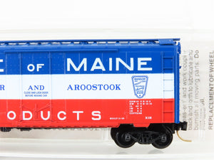N Scale Micro-Trains MTL 21020 BAR State Of Maine 40' Plug Door Box Car #2245