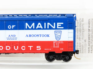 N Scale Micro-Trains MTL 21020 BAR State Of Maine 40' Plug Door Box Car #2245