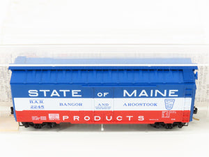N Scale Micro-Trains MTL 21020 BAR State Of Maine 40' Plug Door Box Car #2245