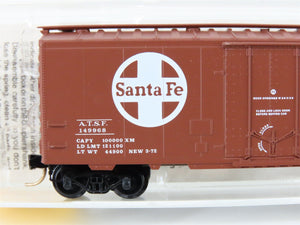 N Scale Micro-Trains MTL 21110 ATSF Santa Fe 40' Plug Door Box Car #149968