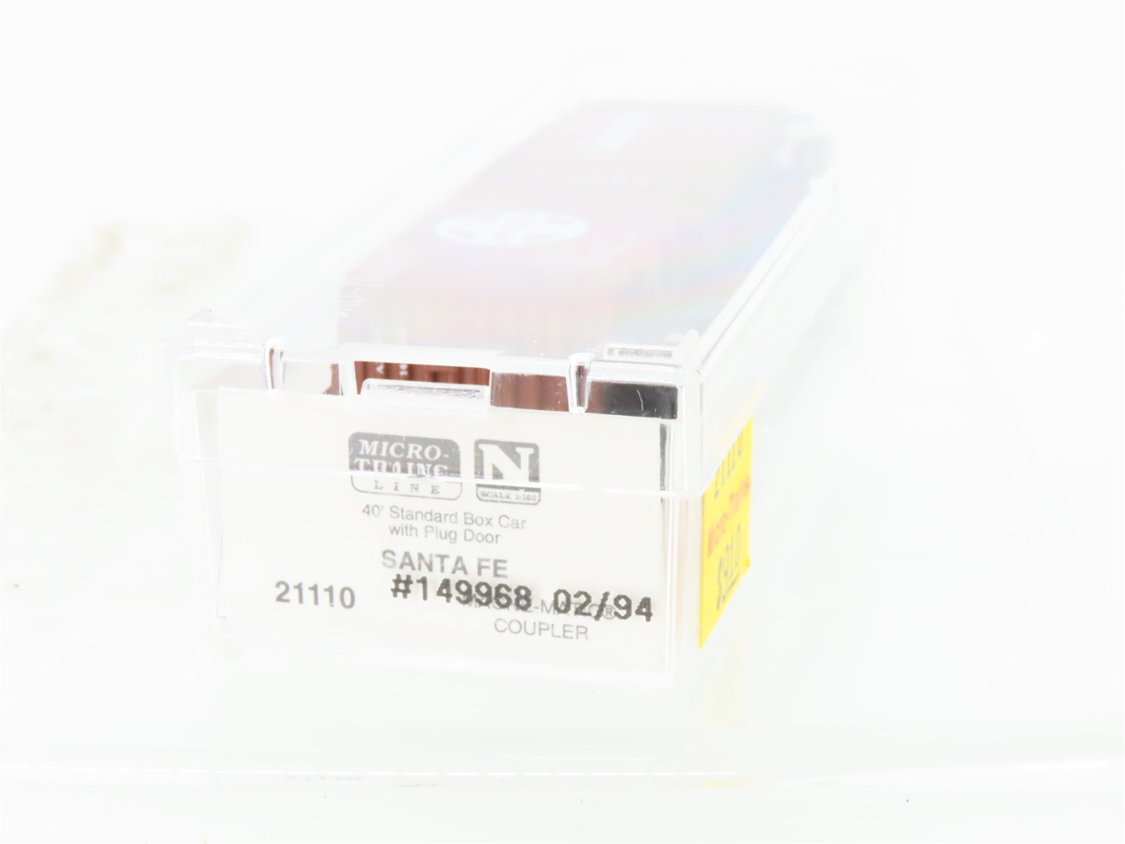 N Scale Micro-Trains MTL 21110 ATSF Santa Fe 40' Plug Door Box Car #149968
