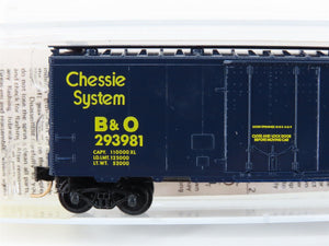 N Kadee Micro-Trains MTL 21090 B&O Chessie System 40' Plug Door Box Car #293981