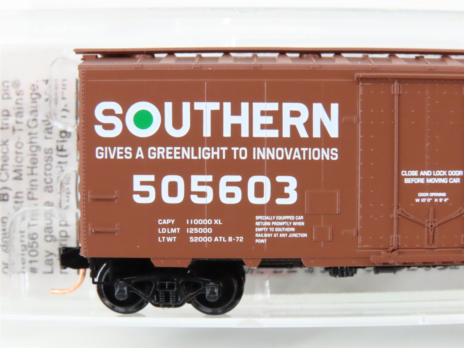 N Scale Micro-Trains MTL 21100 Southern Railway 