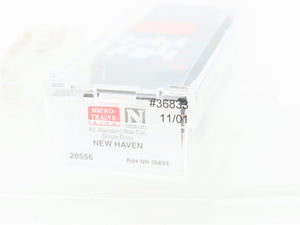 N Scale Micro-Trains MTL 20556 NH New Haven 40' Single Door Box Car #36833