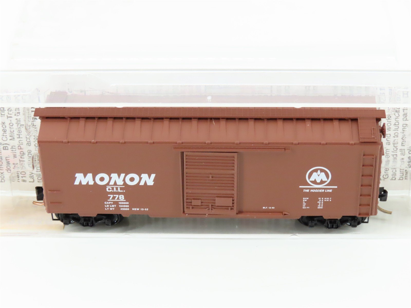 N Scale Micro-Trains MTL 20536 CIL Monon 