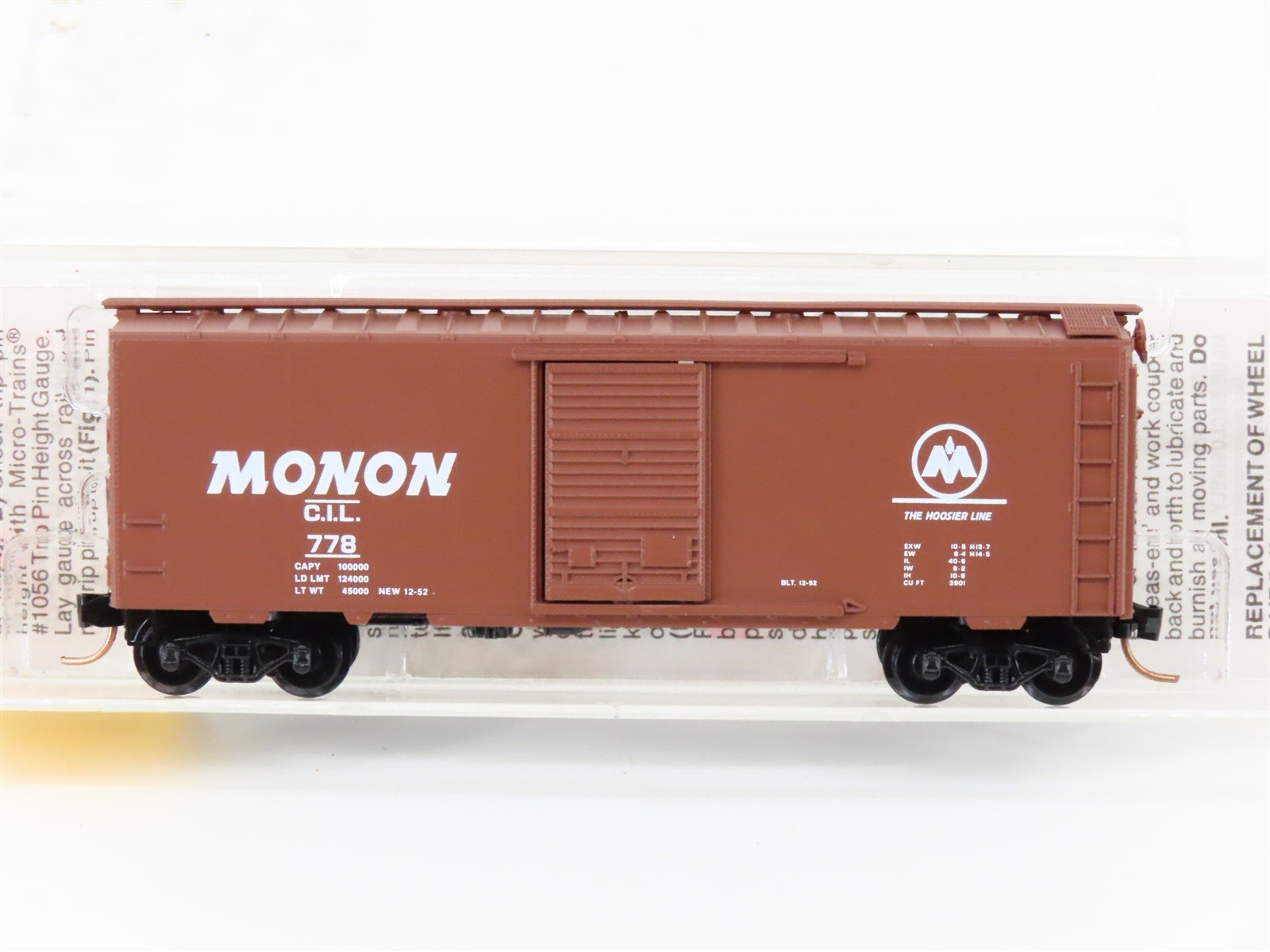 N Scale Micro-Trains MTL 20536 CIL Monon 