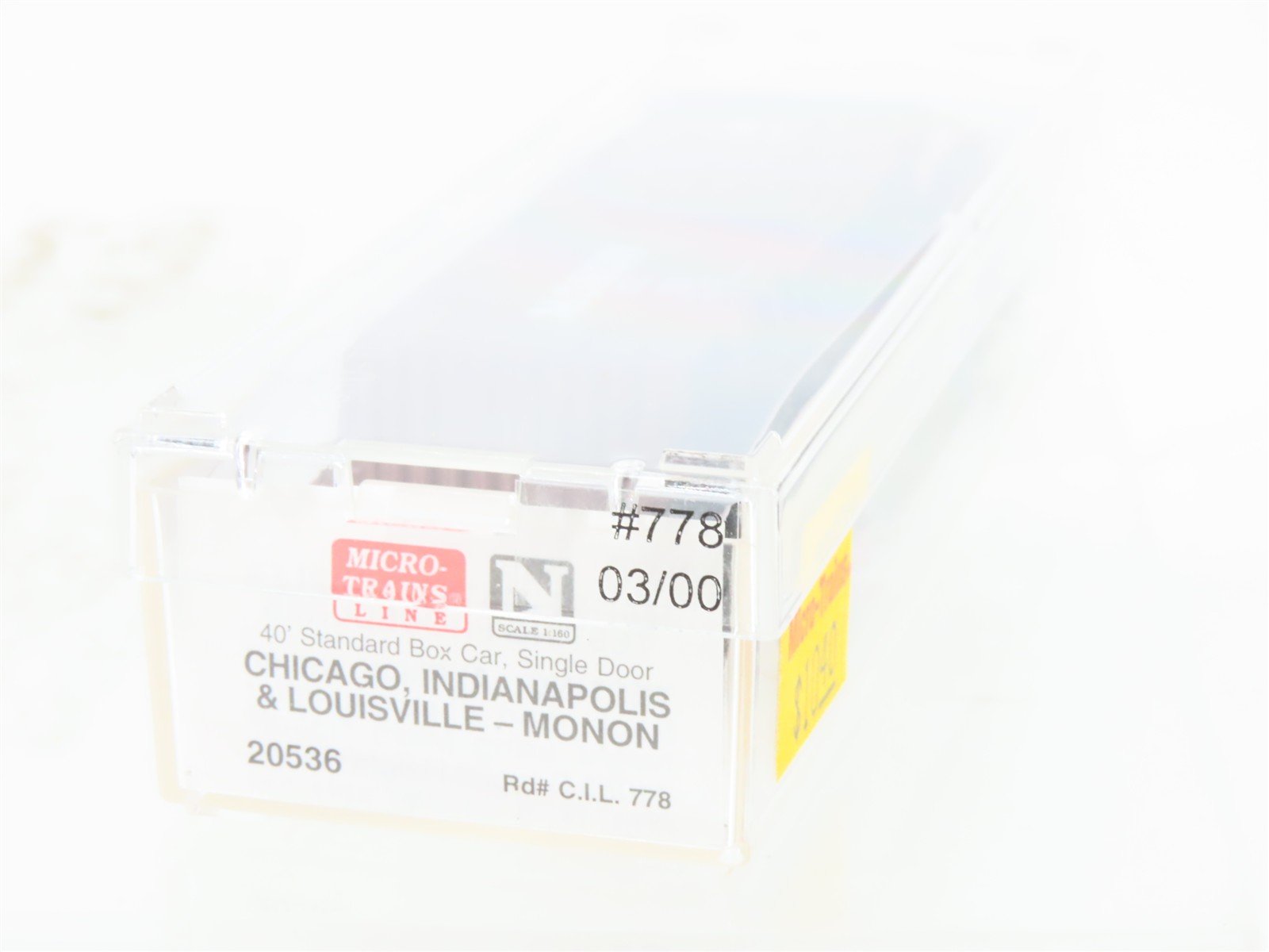 N Scale Micro-Trains MTL 20536 CIL Monon 