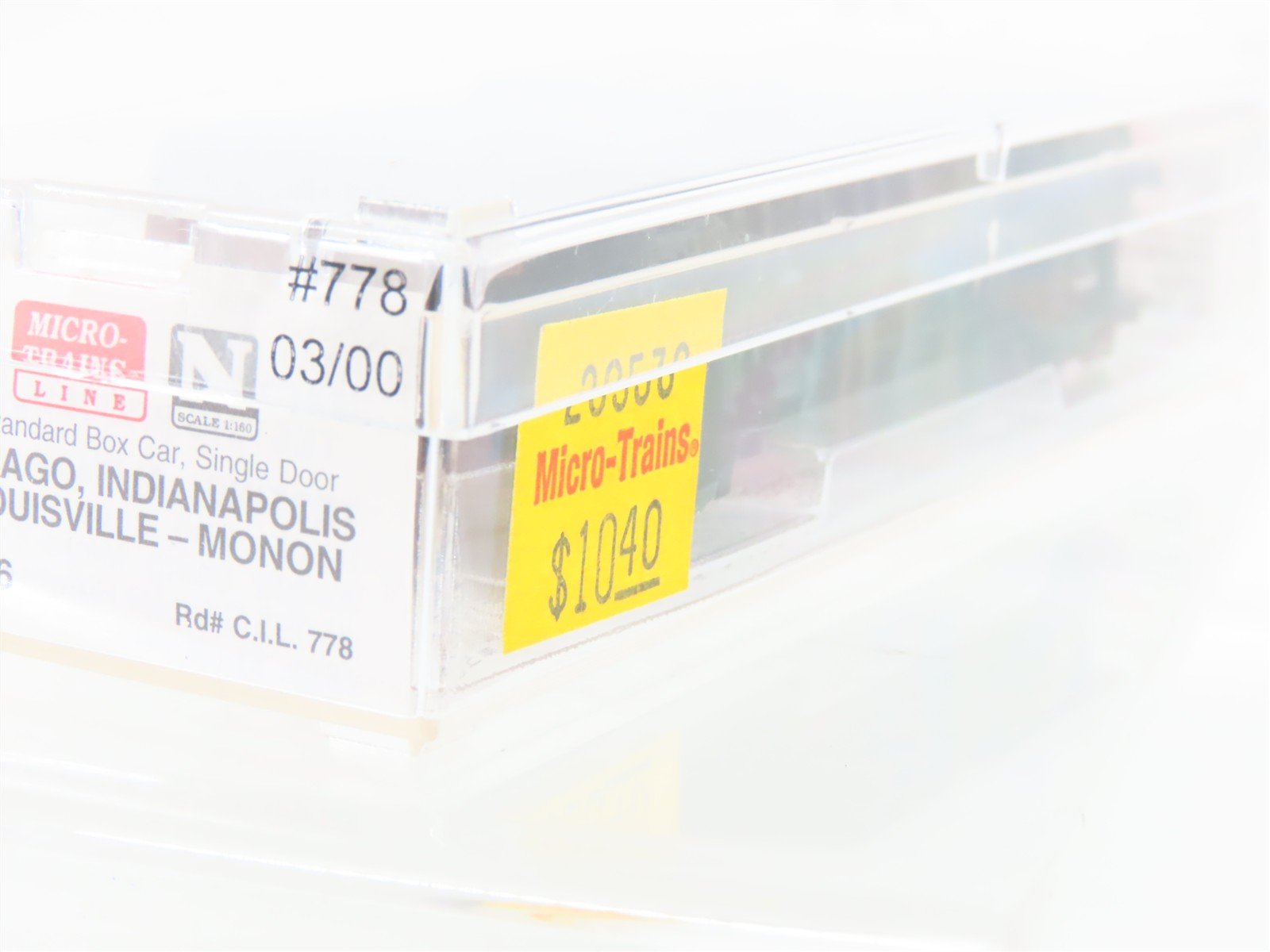 N Scale Micro-Trains MTL 20536 CIL Monon 