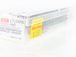 N Scale Micro-Trains MTL 20536 CIL Monon 