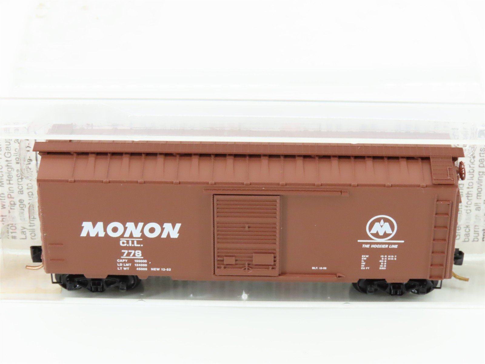 N Scale Micro-Trains MTL 20536 CIL Monon 