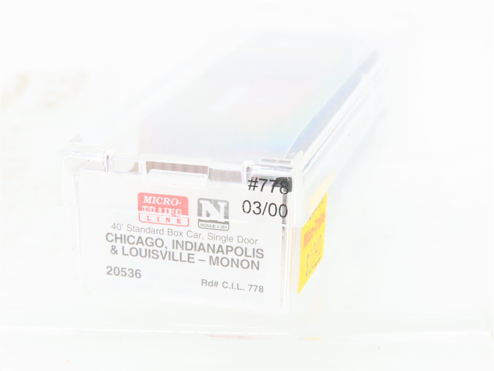 N Scale Micro-Trains MTL 20536 CIL Monon 